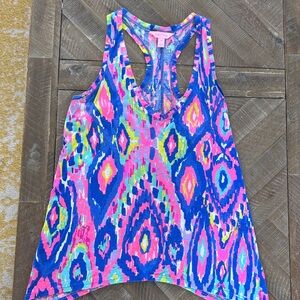 Lilly Pulitzer Vibrant Multicolor Tank Top